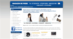 Desktop Screenshot of magazin-de-piese.ro